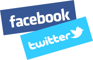 facebook-twitter logo
